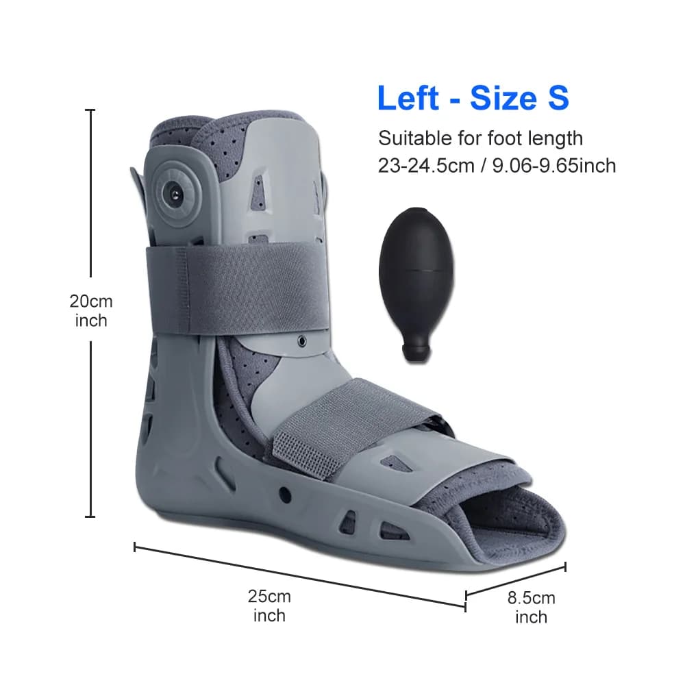 Attelle de Fixation des articulations de la cheville, botte de Fracture, botte de marche médicale po
