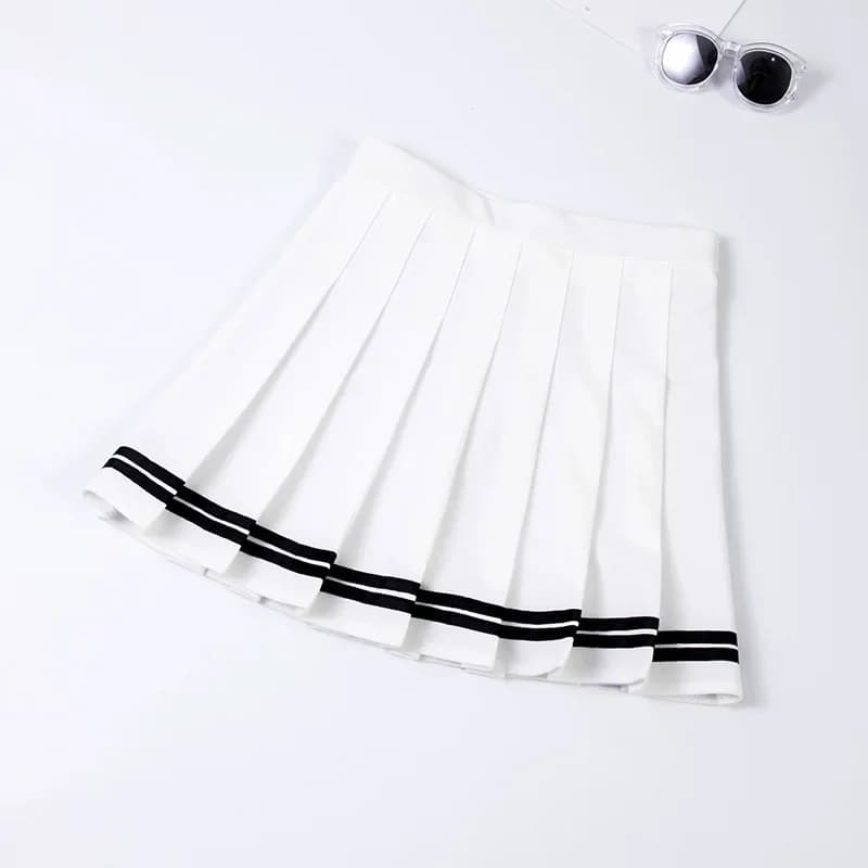 Mini jupe de tennis plissée pour femme, tenue de sport de golf athlétique, entraînement, course à pi