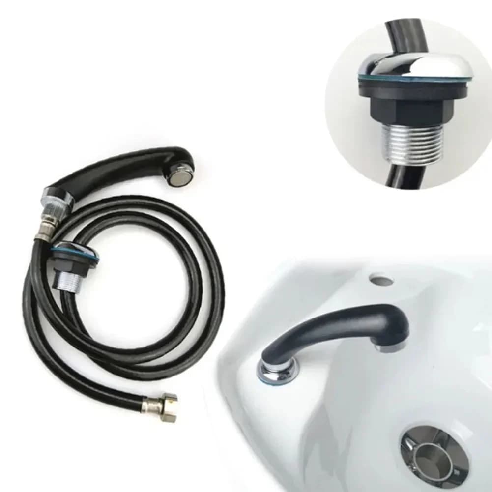 Pommeau de douche arroseur Salon de coiffure évier bassin tuyau pomme de douche shampoing douche che