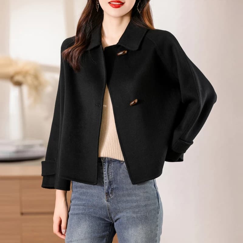 Veste optique double face pour femme, 2025 cachemire, classique, mode multifonctionnelle, adaptée au