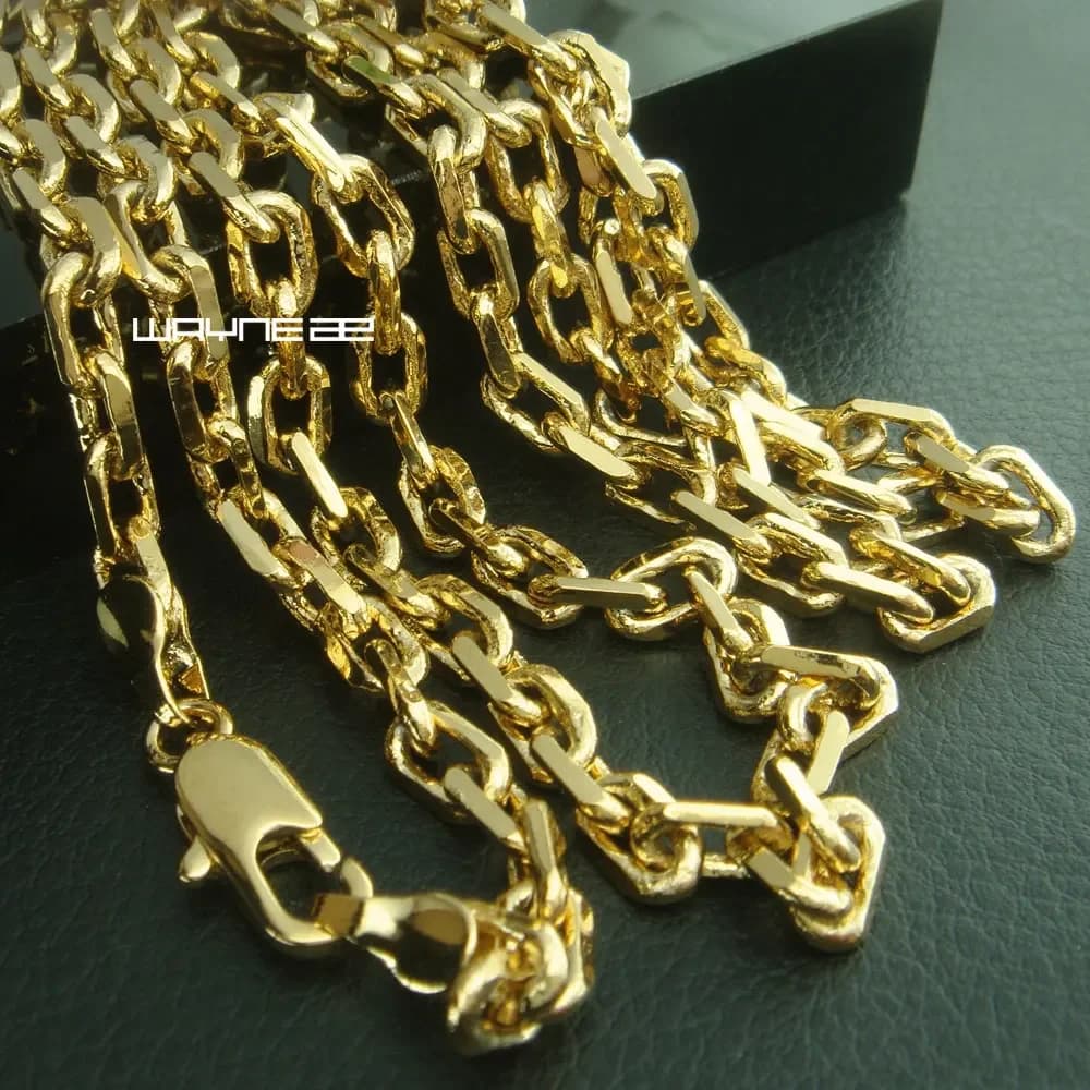 Collier Classique pour Homme, Bijoux Long, 50cm, 60cm, N286