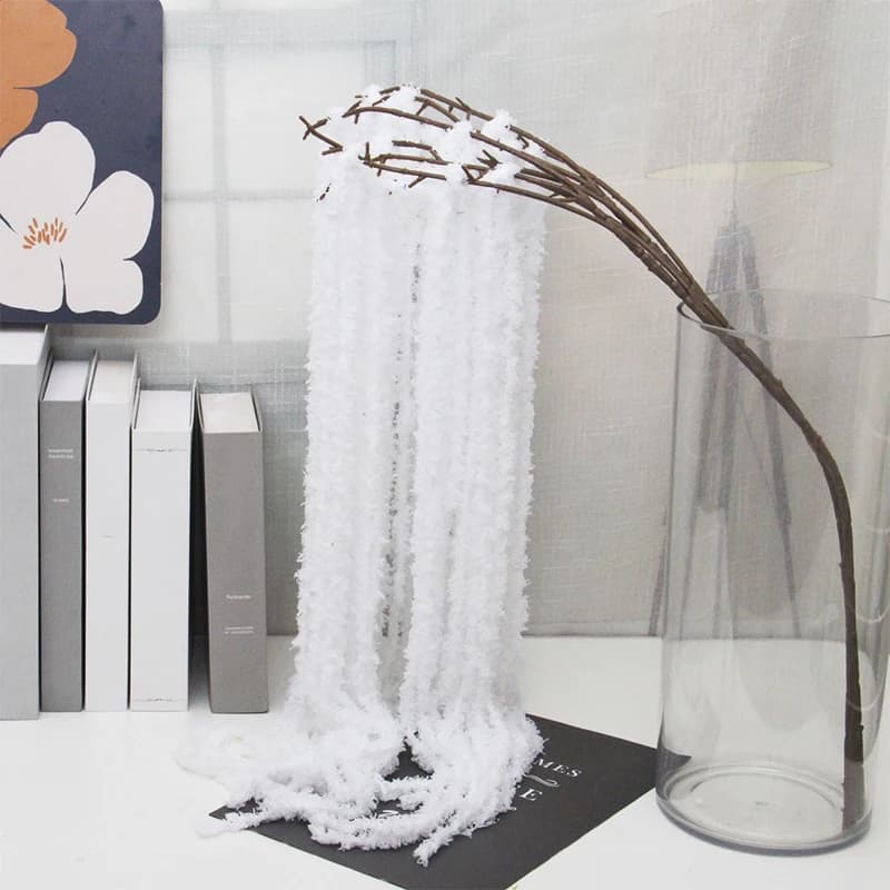 Fleur éternelle suspendue, fleurs sèches pour amoureux, larmes, décoration douce, Mariage, maison, m