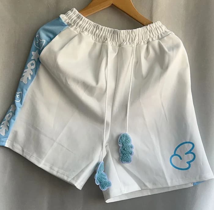 Short pour femmes Kawaii femmes vêtements japonais été pantalon court imprimé cordon décontracté Y2k
