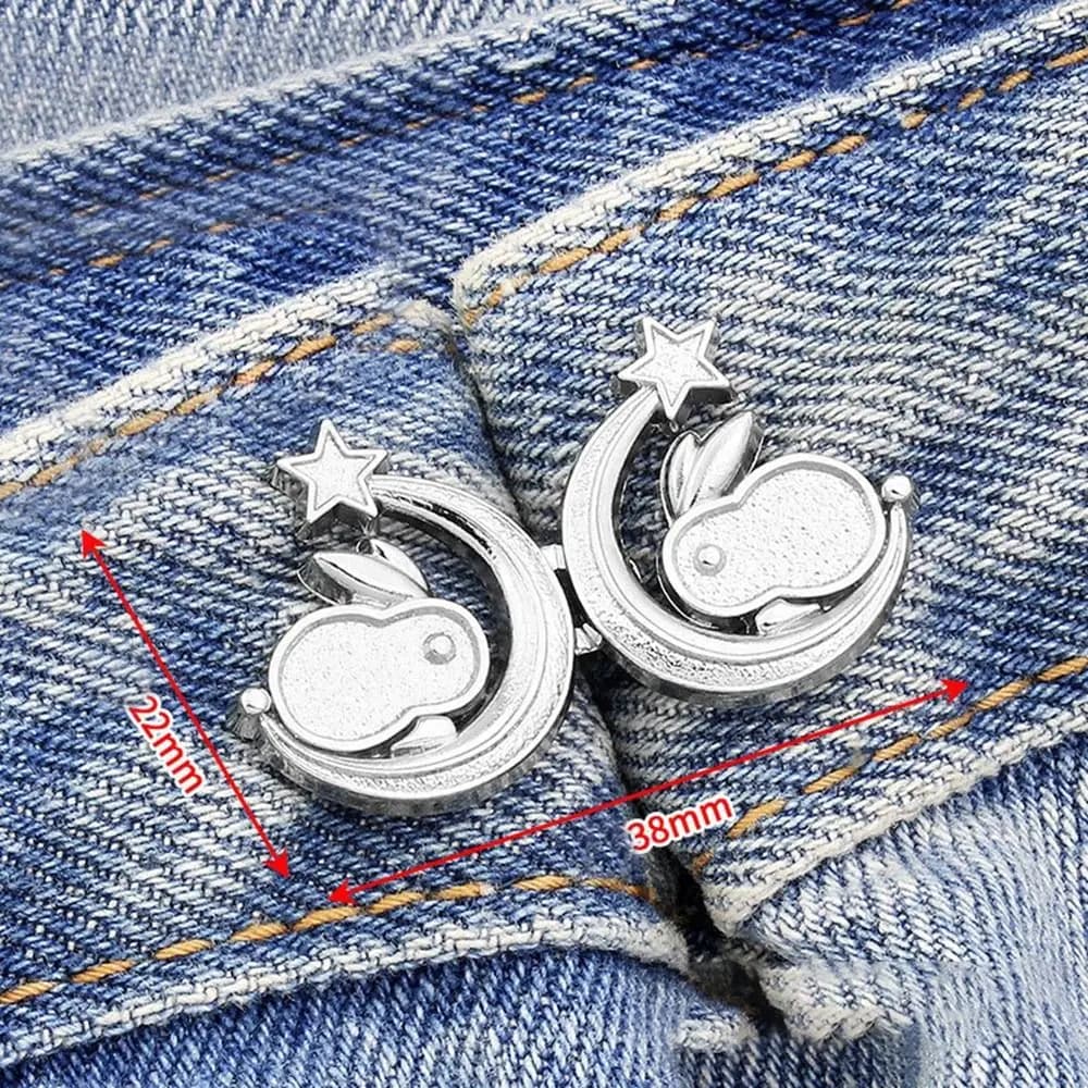 Serrer le bouton de taille pour femme, ornements de jupe et de pantalon, pince à taille réglable, ép