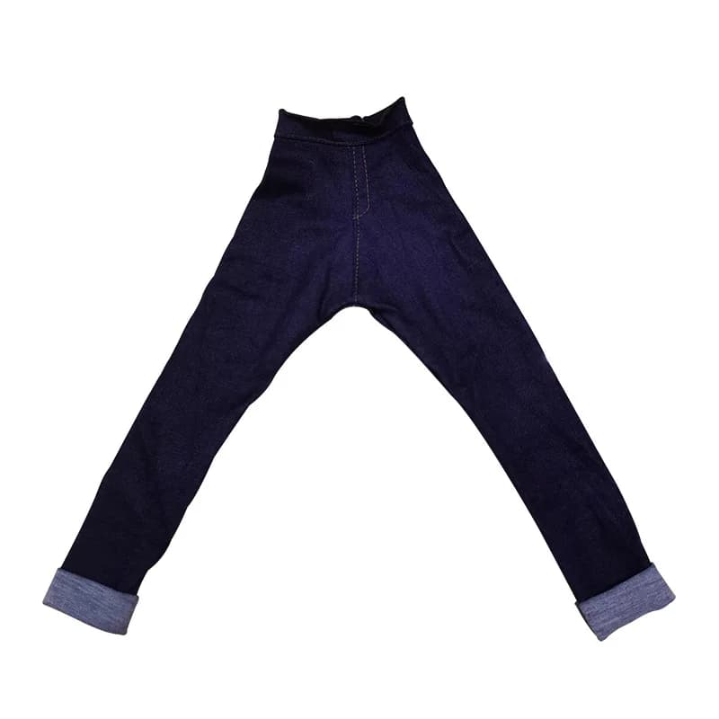 Jupe plissée noire pour vêtements beurre 60cm, accessoires jean habillé 1/3 herbe d beurre jouets br