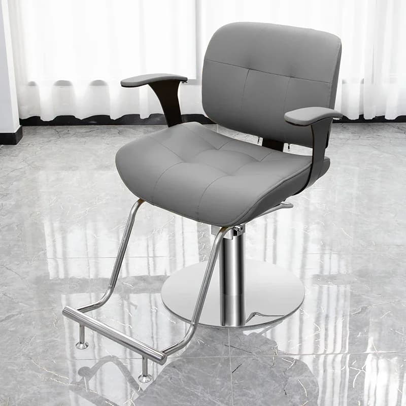 Équipement De Salon De coiffure chaise De barbier ergonomique moderne Design De luxe chaise De Salon