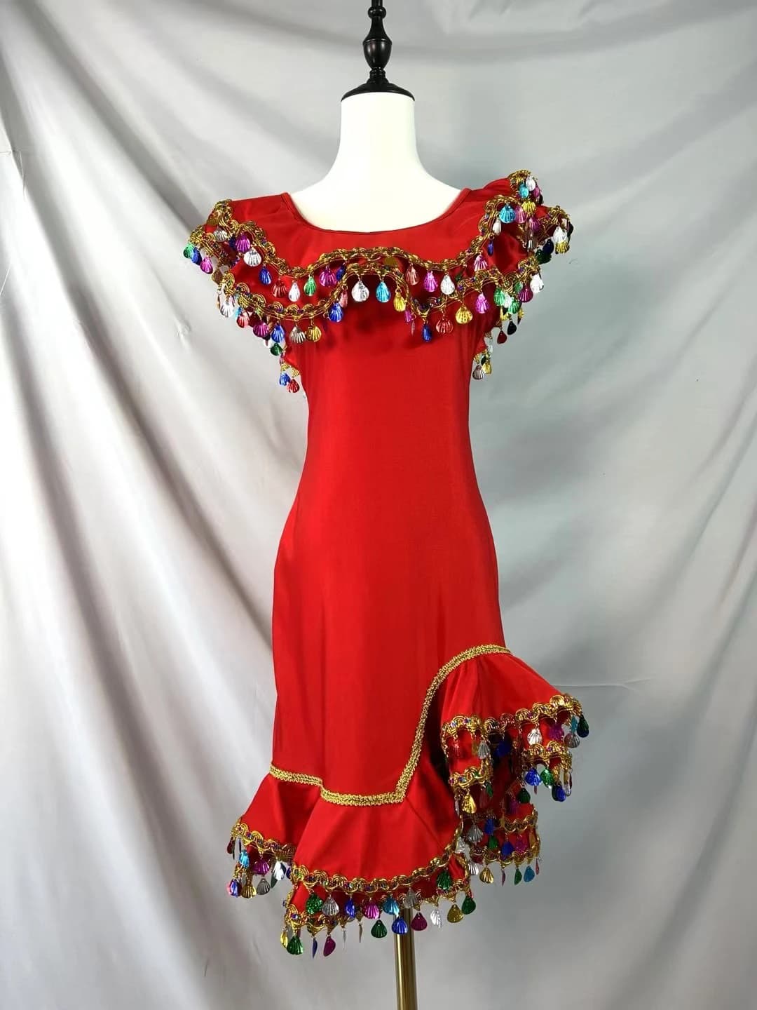 Jupes Melaya, Costume de spectacle de danse du ventre, robe Melaya personnalisée pour adultes et enf