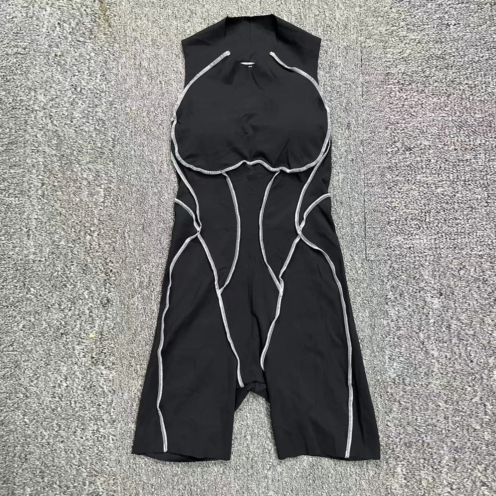 Combinaison de yoga courte pour femme, vêtements de sport, gym, fitness, batterie, danse, course à p