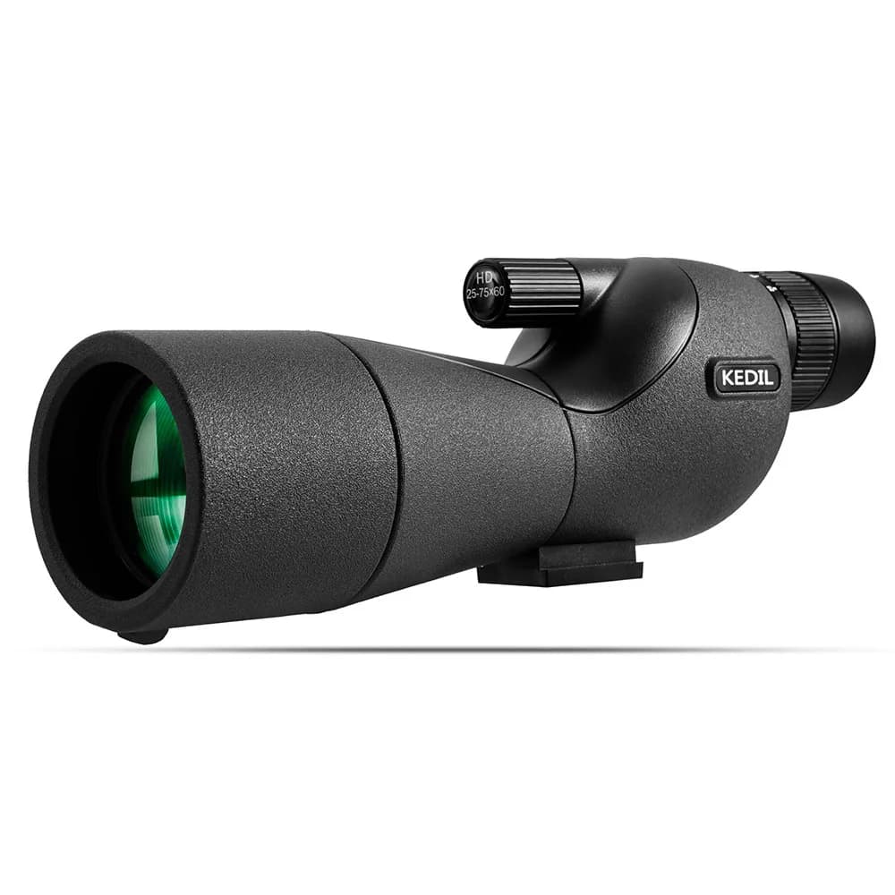 Longue-vue 25-75X60 pour le tir sur cible, la chasse, l'observation des oiseaux, zoom professionnel,