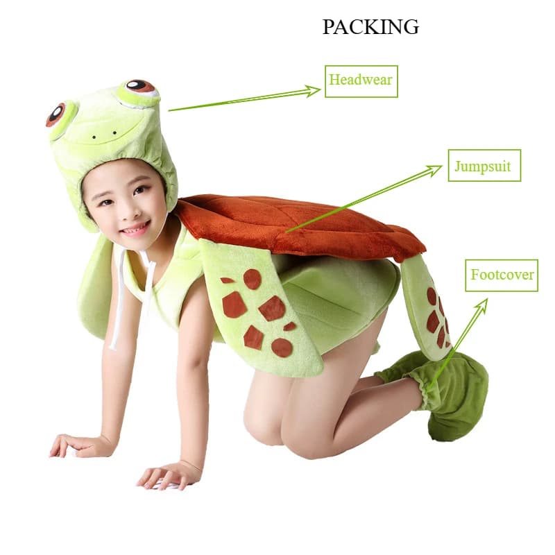 Vêtements de Cosplay grande tortue pour enfants, Halloween, pourim, carnaval, fête scolaire, animaux