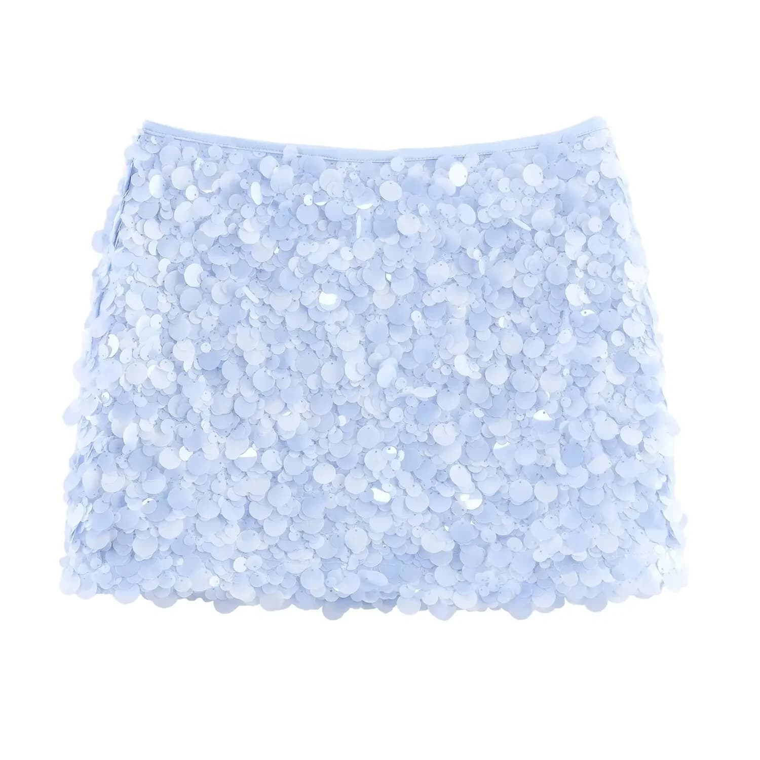 Mini jupe à paillettes pour femmes, Style européen et américain, nouvelle mode d'été, vêtements pour