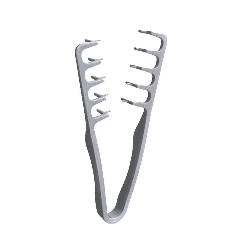 Peigne moelleux à dents larges pour hommes, peigne de coiffure texturé, racines volumisantes, Style 