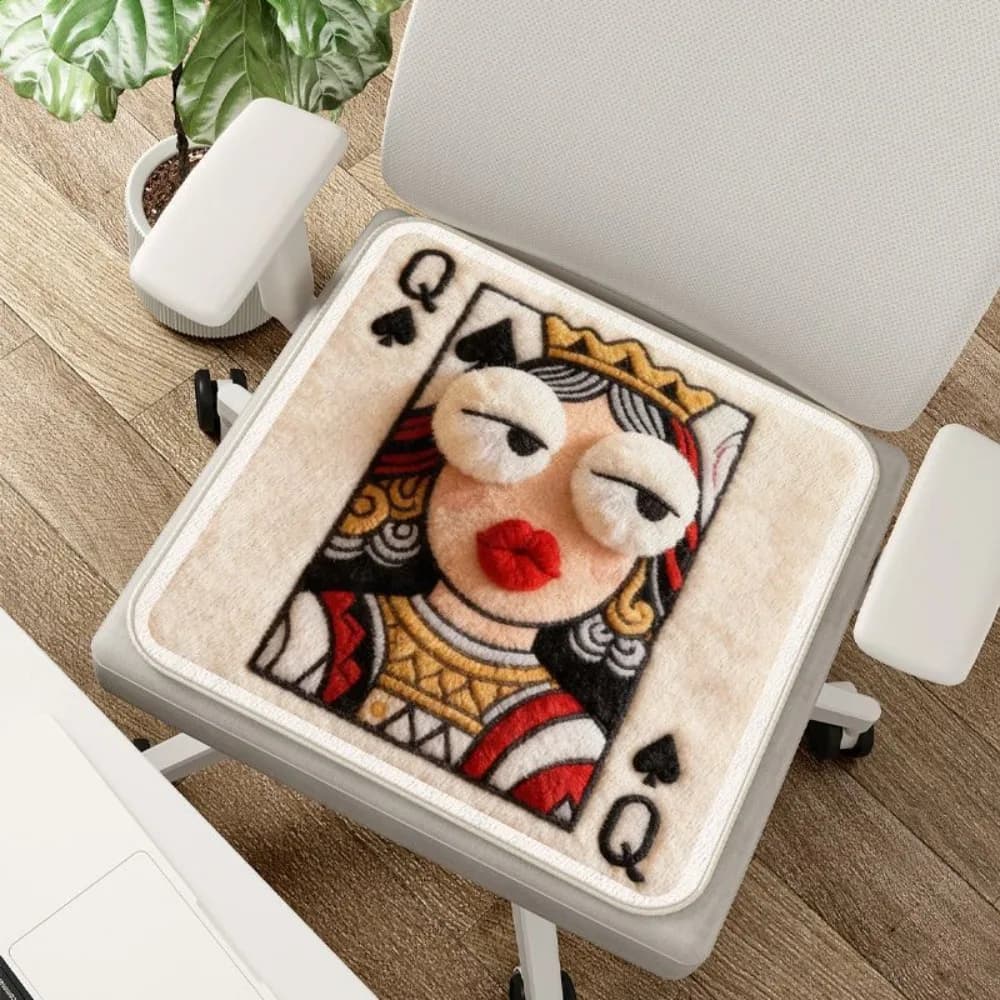 Coussin de tabouret doux et épais, décoratif, antidérapant, pour chaise, carré, confortable, tapis d