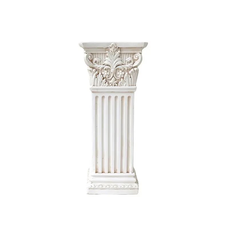 Jardinière Colonne pour Jardin de Villa, Grand Pot de Fleurs sur Pied pour Cour et Balcon, Bac Profo