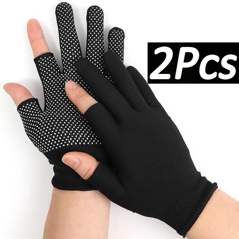 Noir Punk longs gants sans doigts manchette pour femmes hommes en plein air Hip-hop gant coude mitai