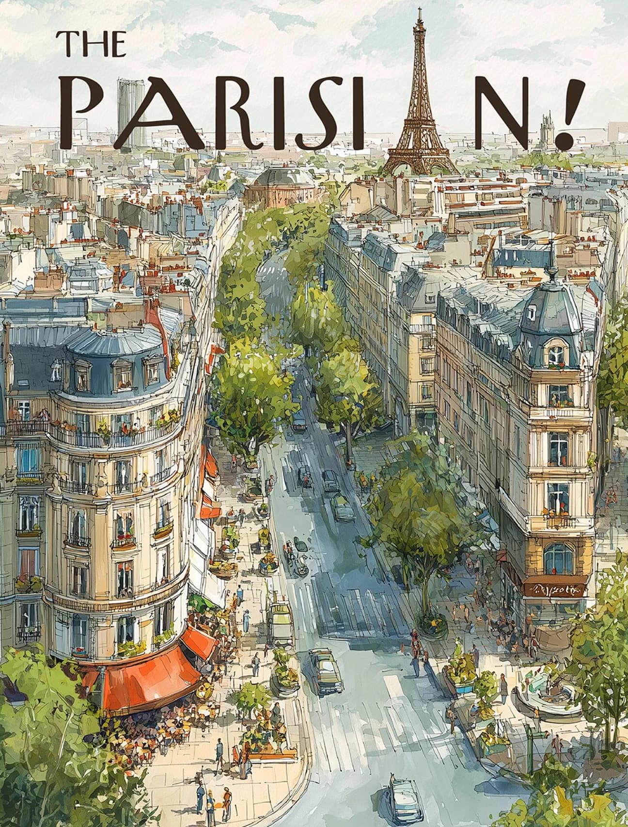 Affiche de voyage Paysage urbain de la ville de Londres Madrid, impressions modernes sur toile, tabl