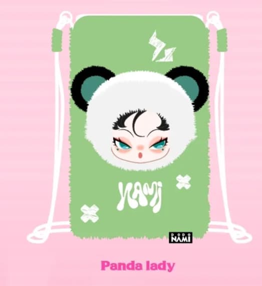 Nouveau officiel véritable Dodo Nami Disco série vinyle téléphone sac Surprise boîte aveugle jouet à