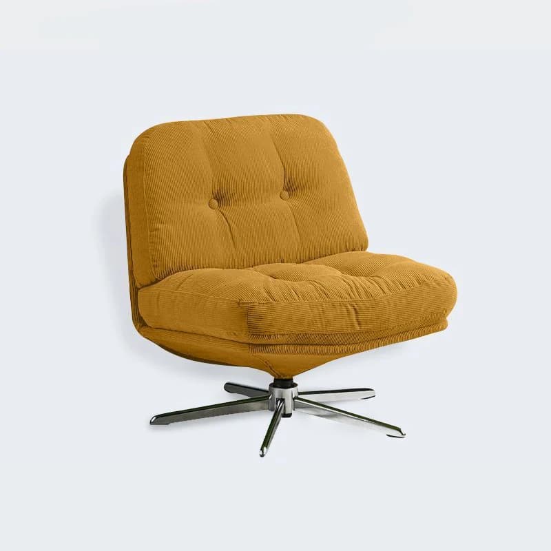 Fauteuil de salon, chaise de détente, pour salon, balcon, 360° °   Chaise de bureau ergonomique pivo
