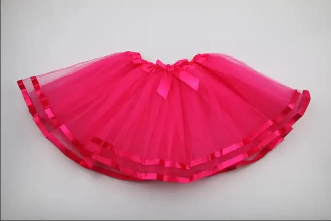 Bébé fille Tutu jupe mignon enfants princesse Tulle jupes été enfants fête ruban jupe filles danse P