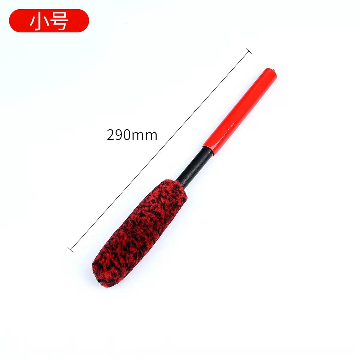 Brosse à roues professionnelle à long manche pour le nettoyage des roues, brosse à roues flexible et