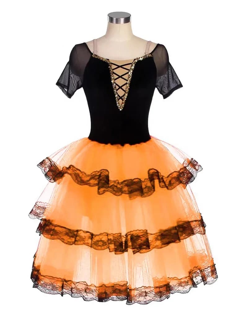 Robe de ballet longue professionnelle pour filles, tutu de ballet pour enfants, olympiques de baller
