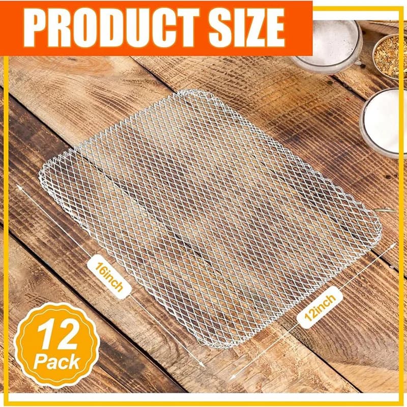 B84B-Grill Topper doublures 20 pièces jetables 12X16 pouces antiadhésives barbecue gril grilles gril
