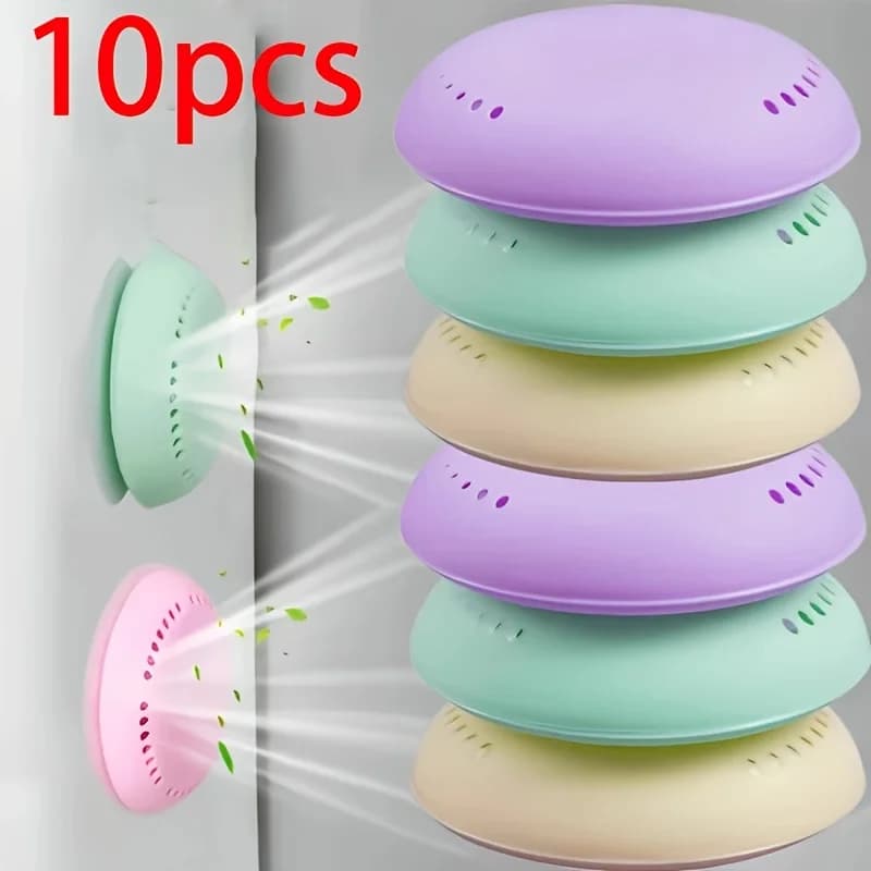 Paquet de 10 désodorisants solides compressés – un désodorisant longue durée avec plusieurs parfums 
