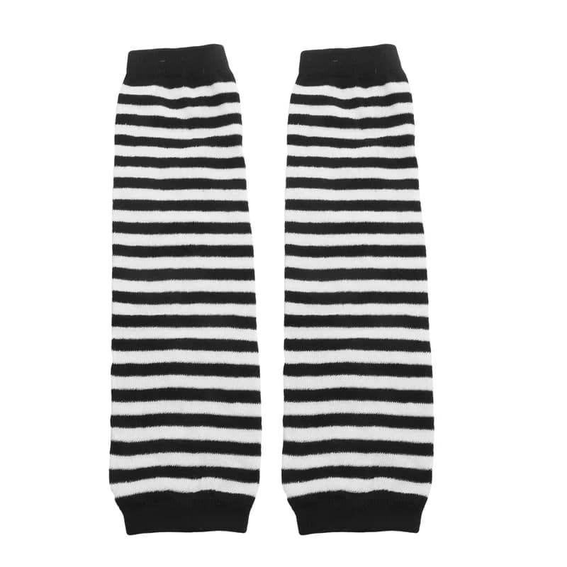 Mitaines longues tricotées sans doigts, chauffe-bras, mitaines extensibles, unisexe, Crochet, demi-d