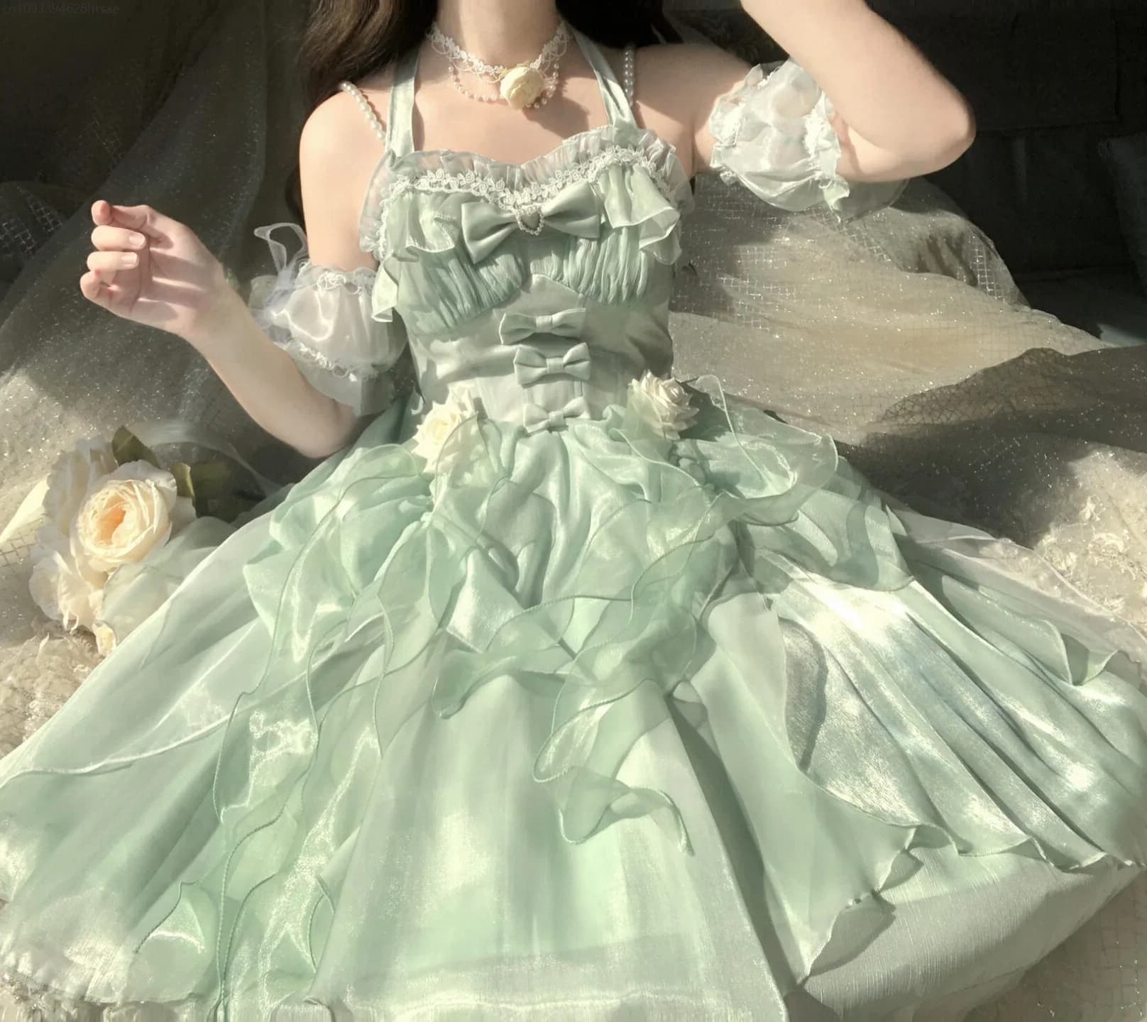 2025 été nouveauté dames JSK Lolita jupe Super fée Princ Aosphere Sensation évasion Princ jupe Lolit