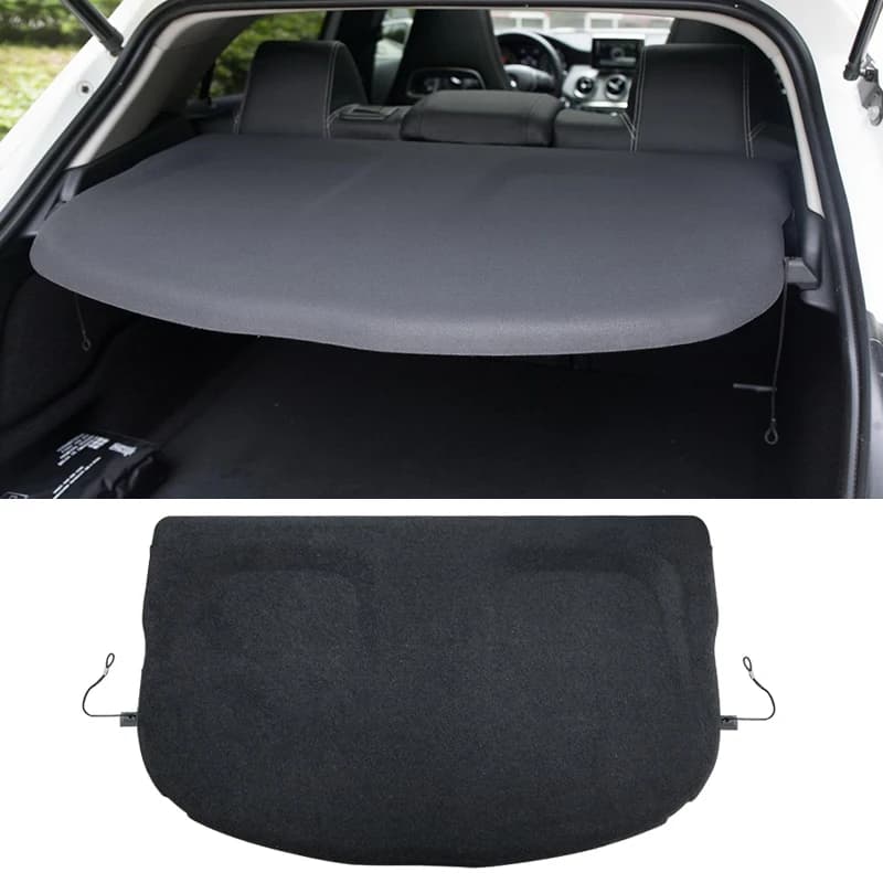 Couverture de coffre non rétractable pour Benz GLA, support à colis, bouclier étanche, décoration au