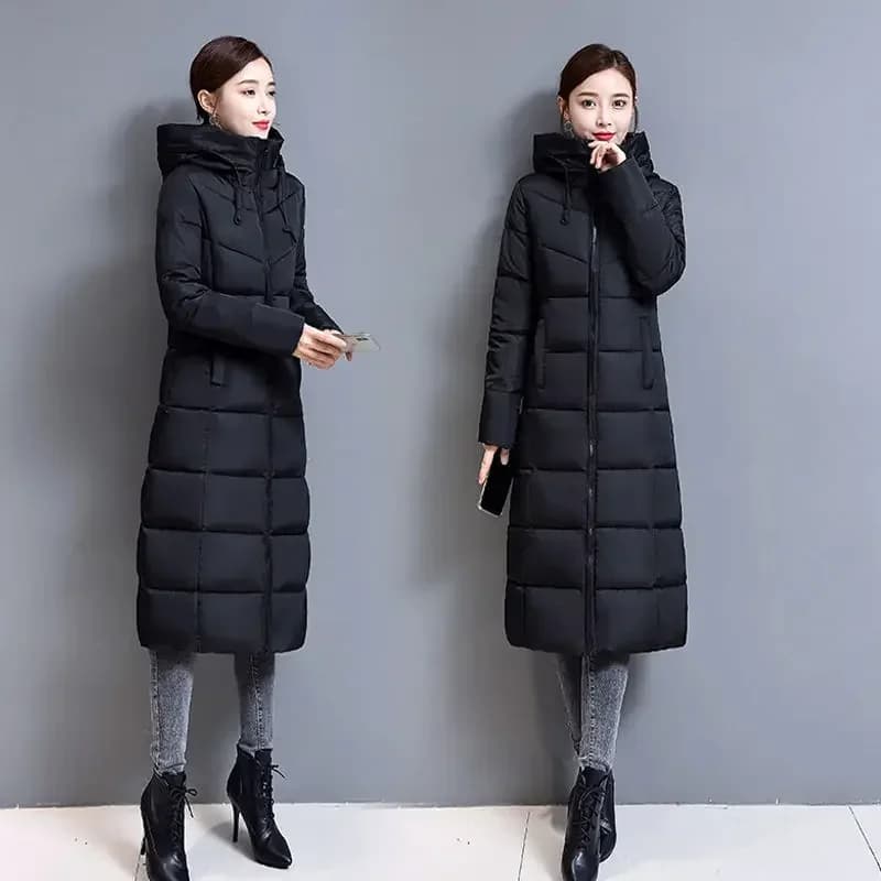 Trench-Coat froid très chaud pour femmes, vestes Ultra légères pour femmes, doudoune longue d'hiver 