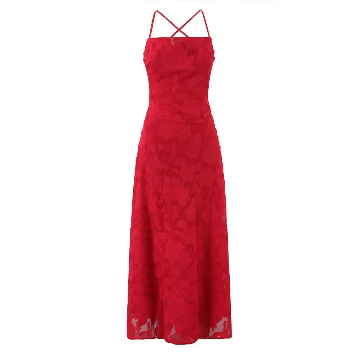 Robe longue élégante et sexy dos nu tie-dye pour femme, coupe ajustée, sans bretelles, style artisti