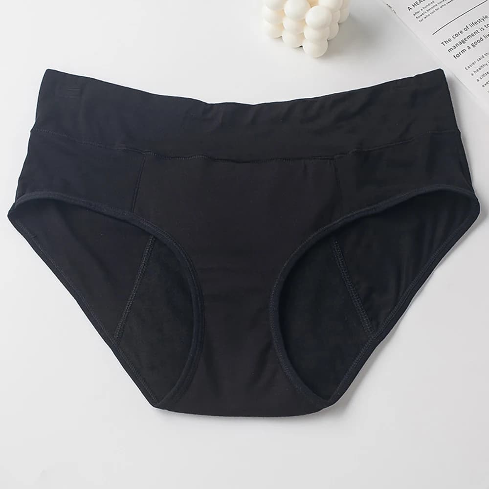 Culottes absorbantes pour les règles, culottes menstruelles anti-fuites, culottes protectrices en co