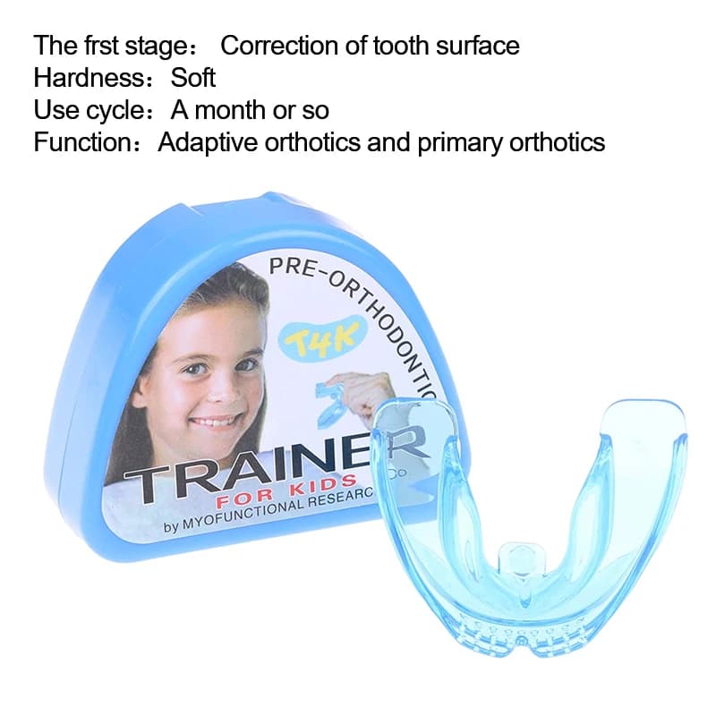 Entraîneur de dents pour enfants, appareil orthodontique pour enfants, 11% bretelles dentaires, embo