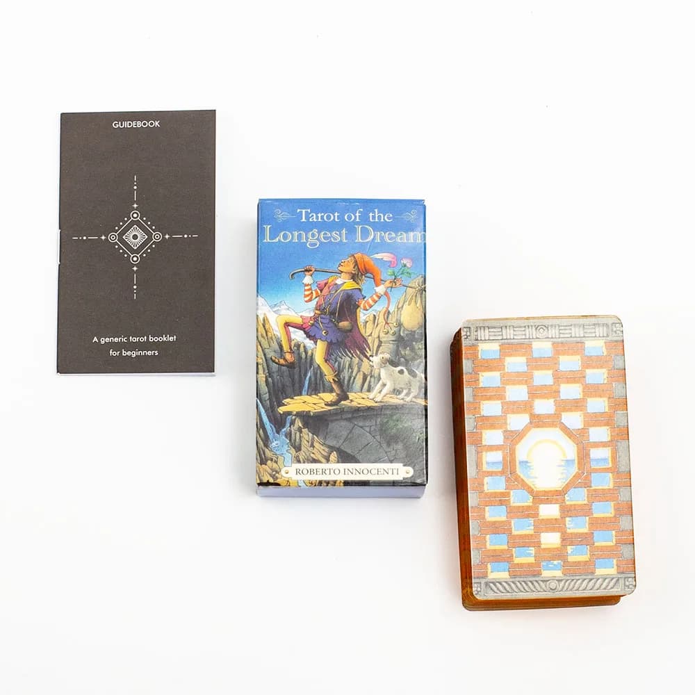 Jeu de cartes de tarot The Longest Dream, 78 pièces avec livret d'instructions, idéal pour       Pas