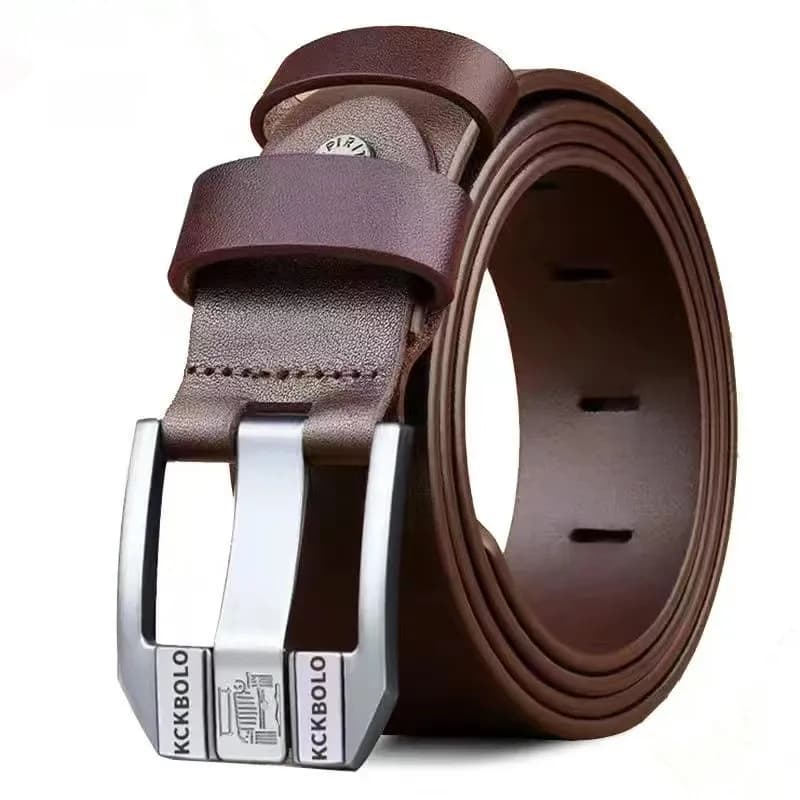 Ceinture pour hommes de haute qualité à la mode en cuir véritable bussines femmes ceinture et messie