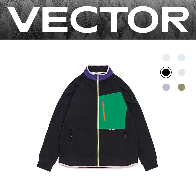 VECTOR veste polaire femme automne hiver manteaux chauds hommes vêtements 2023 contraste manches swe