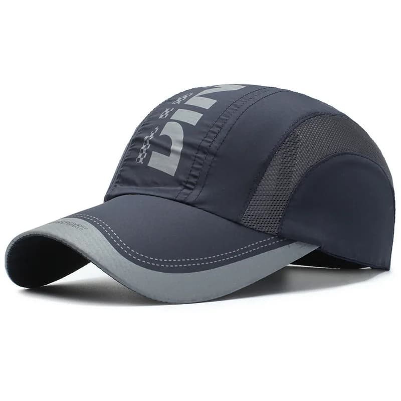 Casquette à visière légère, à séchage rapide et élégante, casquette de baseball unisexe respirante d