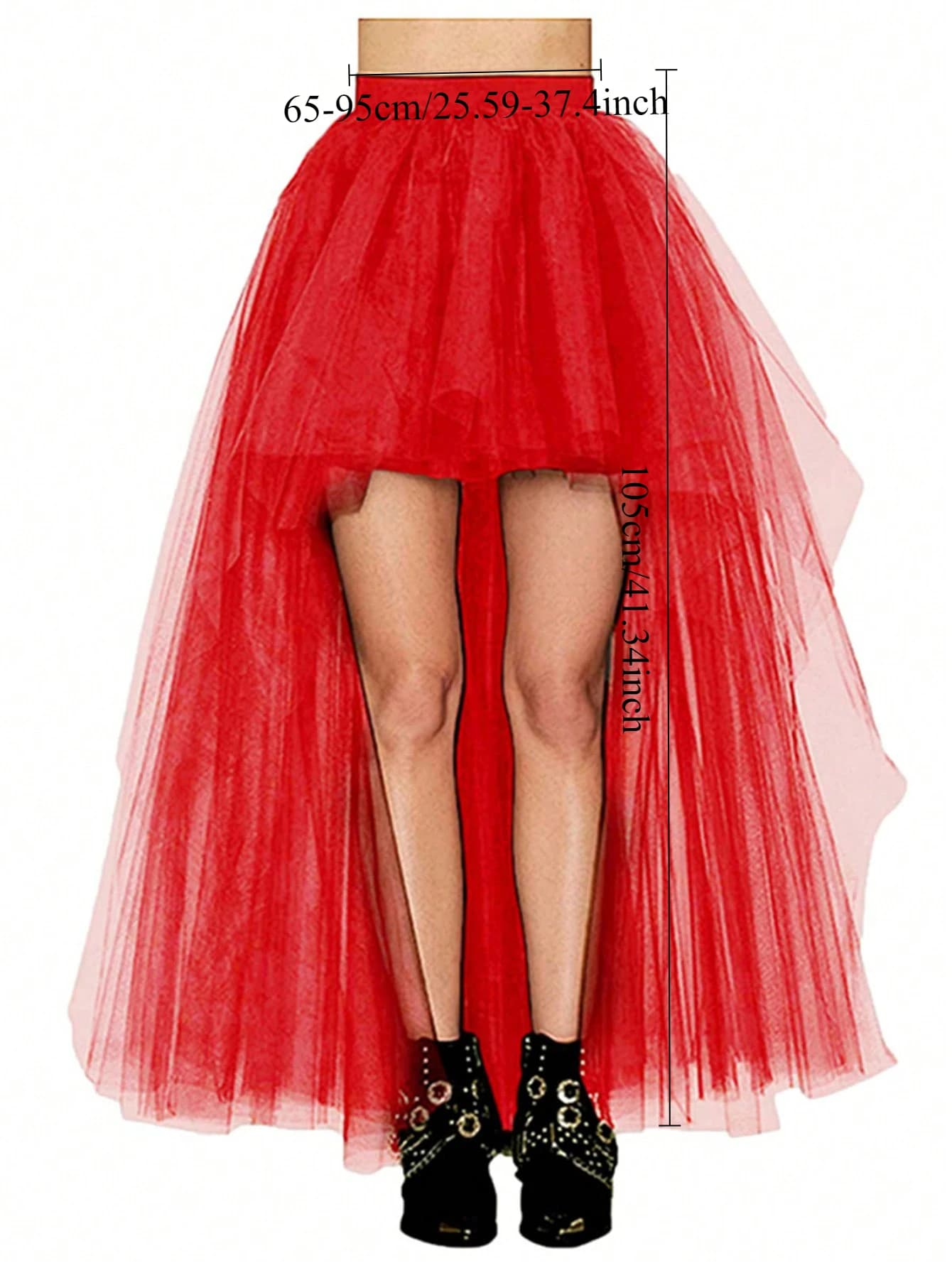 Jupe asymétrique en Tulle colorée et élégante pour femmes, Design européen et américain, ourlet Sexy