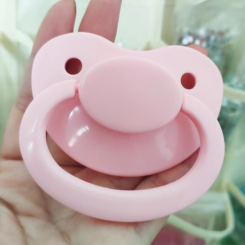 Nouveau Style DDLG adulte sucette belle grande taille Silicone adulte sucette adulte Paci pour papa,