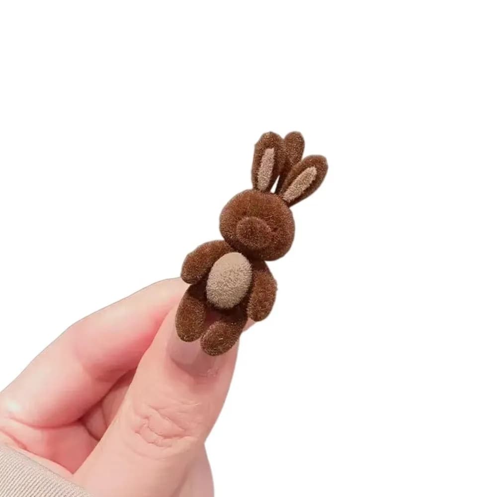 Épingle à cheveux ours de dessin animé, nouveau Design mignon, Barrette légère et Durable, Style dou