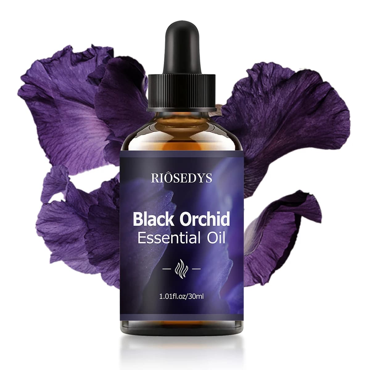 L'huile essentielle d'orchidée noire, avec un arôme rafraîchissant, convient au massage corporel et 