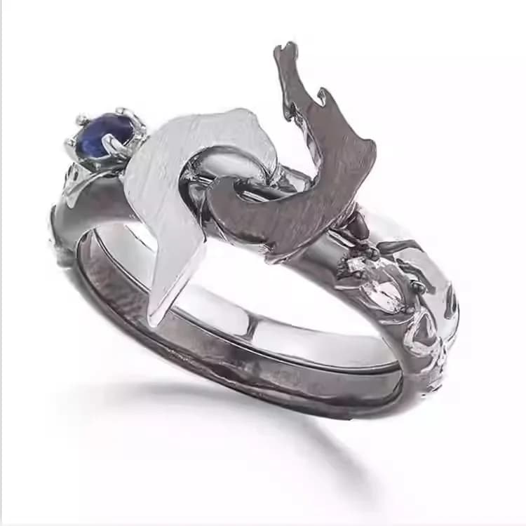 LISM-Anneau de jeu League of Recognition, Bagues de couple Kindred, Personnalité, Bijoux fins, Perso