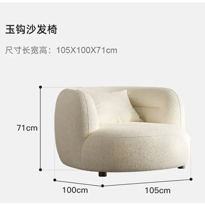 Commode chambre chaises salon protecteur De sol chaises longues design Support arrière moderne Muebl