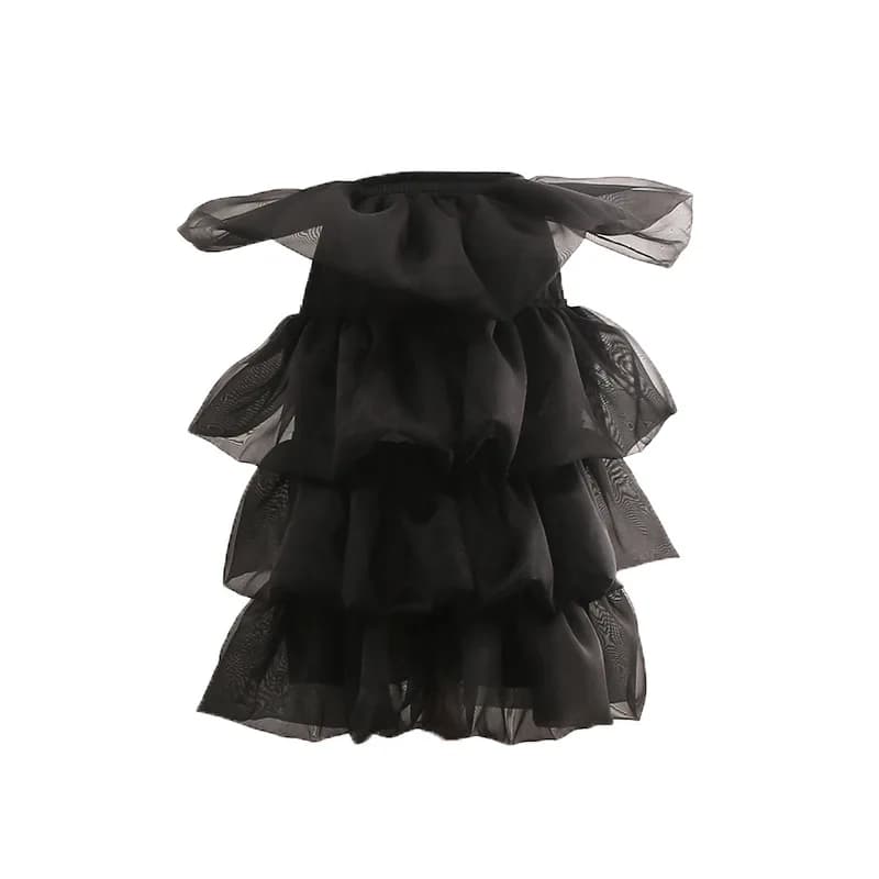 Jupe Lolita pour femmes, soutien des fesses violentes, en forme de cloche, Cosplay arrière, quotidie