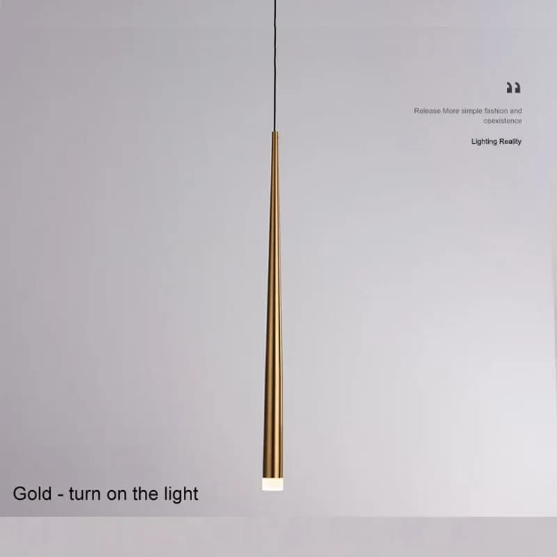 Plafonnier LED Suspendu au Design Moderne, Idéal pour une Chambre à Coucher, un Hôtel, une Cuisine o