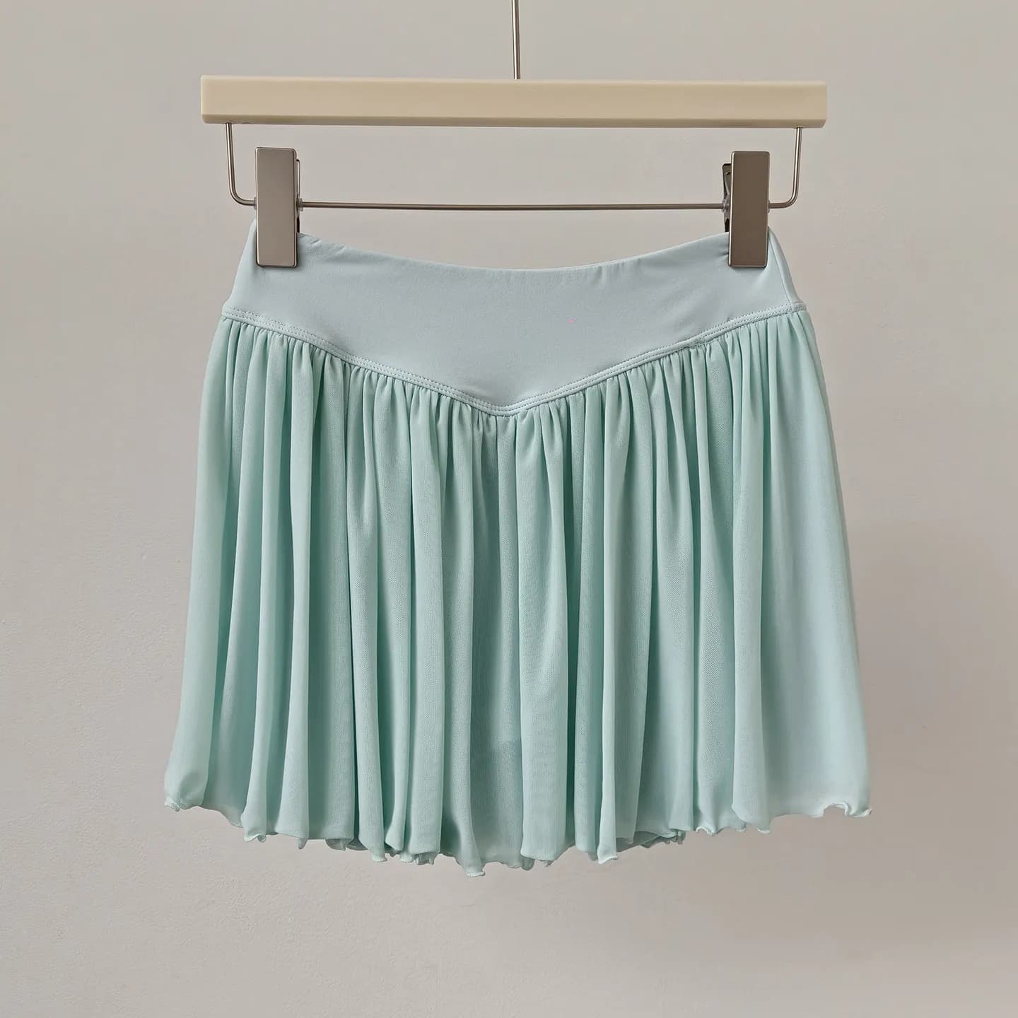 Jupe courte de sport d'été pour femme, jupe de tennis en maille taille haute, jupe de badminton et d