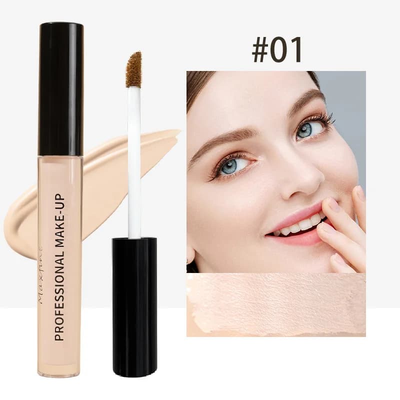 Correcteur liquide mat, haute couverture, imperméable, contrôle de l'huile, hydratant, longue durée,