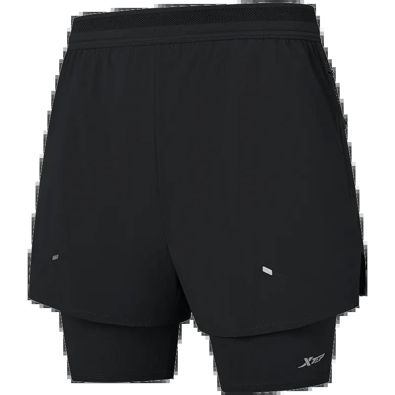 Xtep 2000km PRO Burst Shorts Short de course léger et absorbant la transpiration pour homme, été 202