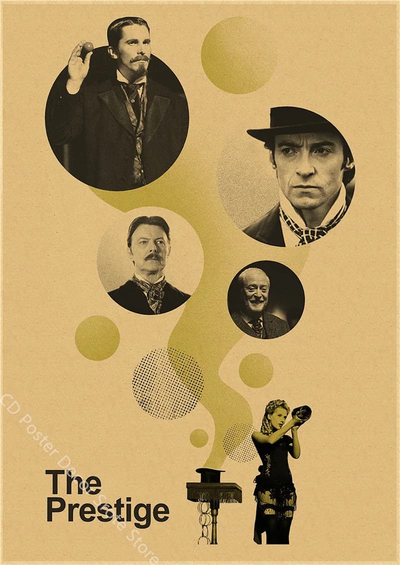 Affiche de film classique The Truman Show/Breaking Bad/Inglourious Basterds, imprimés Vintage pour c
